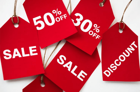 Discounts, Coupons & Cashback